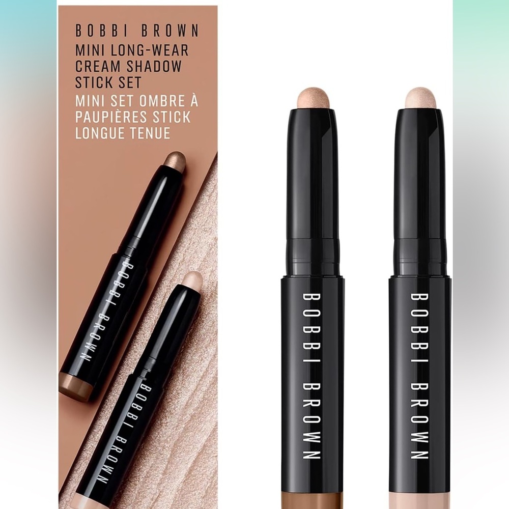 BRAND NEW- Bobbi Brown Mini Long-Wear Cream Shadow Stick Set